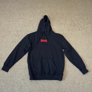 AC/DC Pullover Long Sleeve Hoodie Sweatshirt US Men's L New